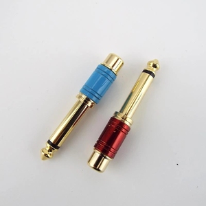 6.5mm Jack Male <strong>Mono</strong> <strong>Plug</strong> to <strong>RCA</strong> <strong>Female</strong> Socket 6.35mm Converter Audio Adapter Connector <strong>Plug</strong> <strong>1</strong>/<strong>4</strong>&quot; Sound Mixer Gold Plated - Product Image 1