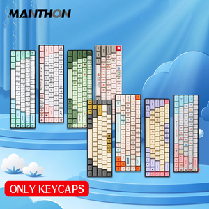 140 tuşları peynir kedi Matcha PBT klavye tuş XDA profil İspanyolca rusça japon kore Keycaps için özel mekanik klavye Keycaps - Product Image 1