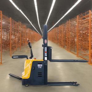 Haizhili 1.5T 2.5m Empilhadeira Elétrica Completa Armazém Empilhador Hidráulico Automático Empilhador De Paletes Elétrico com 2.5m altura de elevação