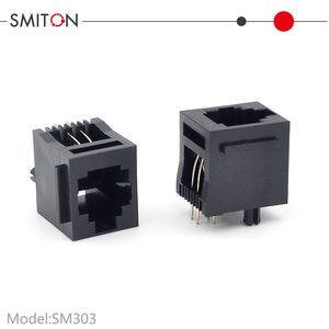 PCB dayanağı RJ9 kadın 4PIN modüler 4P4C Jack - Product Image 6