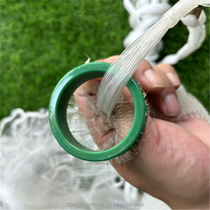 Amerikan tarzı 3/16 inç Cast Net 10 ayak naylon balıkçılık Atarrayas kırmızı De Pesca Cast Net - Product Image 3
