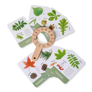 Preschool Science Magnifier Early <strong>Learning</strong> STEM Activity Wooden Magnifying Glass <strong>Explorer</strong> Set Nature Observation - Product Image 1