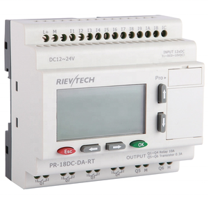 Controllore logico PR-18DC-DA-RT programmabile plc automazione ladder controller logico - Product Image 1