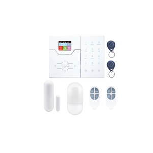 Sistema de alarma de seguridad WiFi GSM, sirena de seguridad inalámbrica para el hogar, host con puerta/ventana, sensor de movimiento PIR magnético, control remoto - Product Image 1