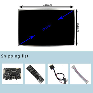Panel de proyector Lcd 1280X800 pantalla Lcd Módulo de reproductor de vídeo de 10,1 pulgadas pantalla Lcd Tft con placa de controlador Pcb - Product Image 3