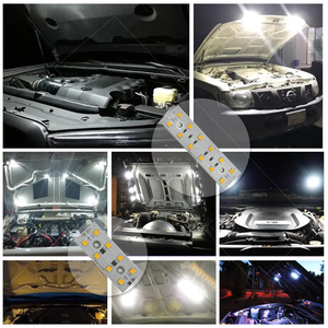 High Quality 12V SMD Chip <strong>LED</strong> Module 70*28mm 105*28mm 180-200lm/W Bridgelux High Power <strong>LED</strong> Chip Used for Car Hood Light - Product Image 6