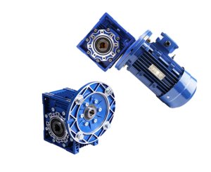 NMRV040蜗轮减速器比1:30 /40方形和圆形带电机蜗杆齿轮箱减速器 - Product Image 6