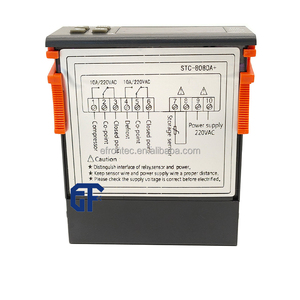 Controlador de temperatura de control remoto digital dual 110V-220VAC 10A Calentador de termostato de salida de dos relés - Product Image 5