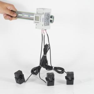 Acrel-Medidor de energía bidireccional CT con abrazadera, entrada de 3*277/480V, 3 fases, 120A, para monitoreo de potencia - Product Image 1