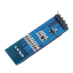 0,91-Zoll-OLED-Modul Weiß/Blau OLED 128 X32 OLED-LCD-LED-Anzeige modul 0,91 "IIC-Kommunikation für Arduino