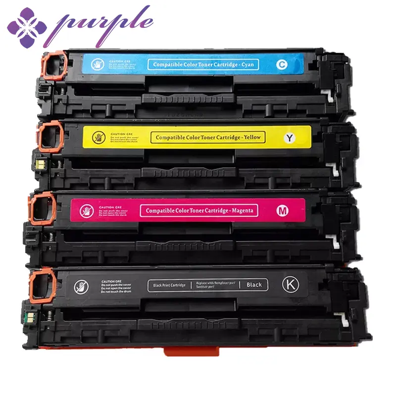 Cartucho toner roxo, qualidade superior, ce410a ce410 ce411a ce412a ce413a 305a para impressora laser toner pro 400 cor m451dn m45zwolw