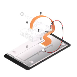 Original Raspberry Pi 5 Kit 5B 4GB/8GB 7 Zoll Touchscreen Kapazitiver Bildschirm V1 V2 für Raspberry Pi