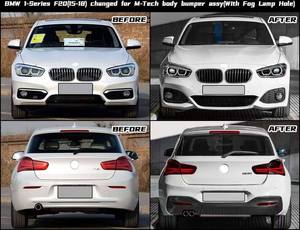 กันชนหน้าอุปกรณ์ตกแต่งรถยนต์สำหรับ BMW F20การดัดแปลง M-TECH - Product Image 4