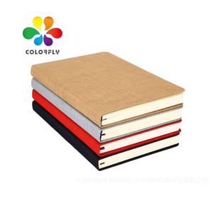 Cubierta de cuaderno colorida de cuero PU personalizada A4 A5 A6 Bloc de notas con diseño de logotipo - Product Image 3