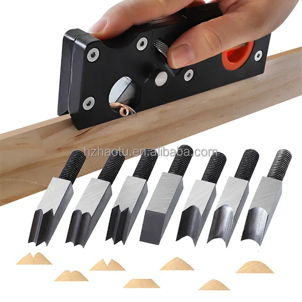 Penjualan Laris Kepala Pengerjaan Kayu Mini Chamfering Edge Alat Tangan Planer Kayu