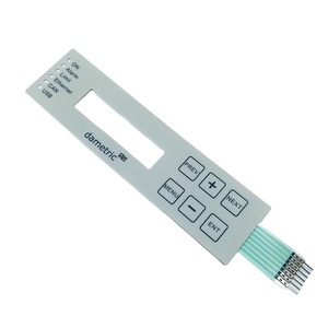 Keypad pabrik & Keyboard Autoflex EBG180 keypad saklar membran taktil bahan dengan perekat 3M467 untuk kontrol penghalus - Product Image 1