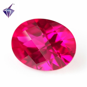 <strong>China</strong> Gems Factory Oval Shape <strong>Ruby</strong> Corundum Red <strong>Ruby</strong> Loose Stones. - Product Image 3