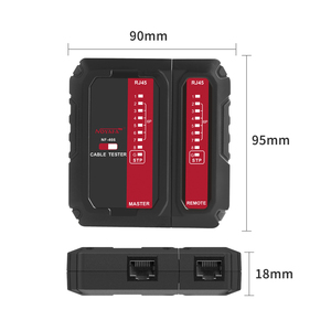 Noyafa操作が簡単NF-466ケーブルテスターテストRJ45連続性テスターLEDライト付き - Product Image 3