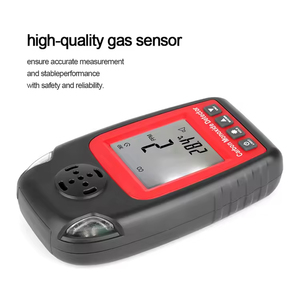 Küçük yüksek çözünürlüklü LCD ekran endüstriyel yanıcı gaz test cihazı ev gaz analizörleri taşınabilir 10% LEL EX gaz kaçak dedektörü