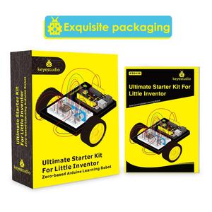 Стартовый комплект Keyestudio Ultimate/автомобильный комплект робота для Arduino Little изобретателя (Обучающий робот Arduino на нулевой основе) - Product Image 2