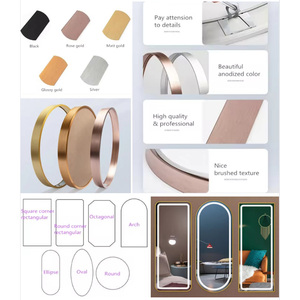 โปรไฟล์กรอบอลูมิเนียมสำหรับกรอบรูป/กรอบรูป/กรอบกระจก - Product Image 4