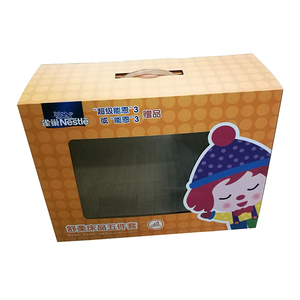 Custom Recyclable <strong>Toy</strong> Corrugated Gift <strong>Box</strong> Plush <strong>Toy</strong> <strong>Box</strong> Packing With Window - Product Image 1
