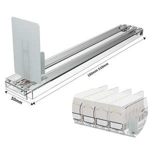 Ripiano sistema di Pusher automatico per bevande a gravità sistema di Pusher a rulli - Product Image 2