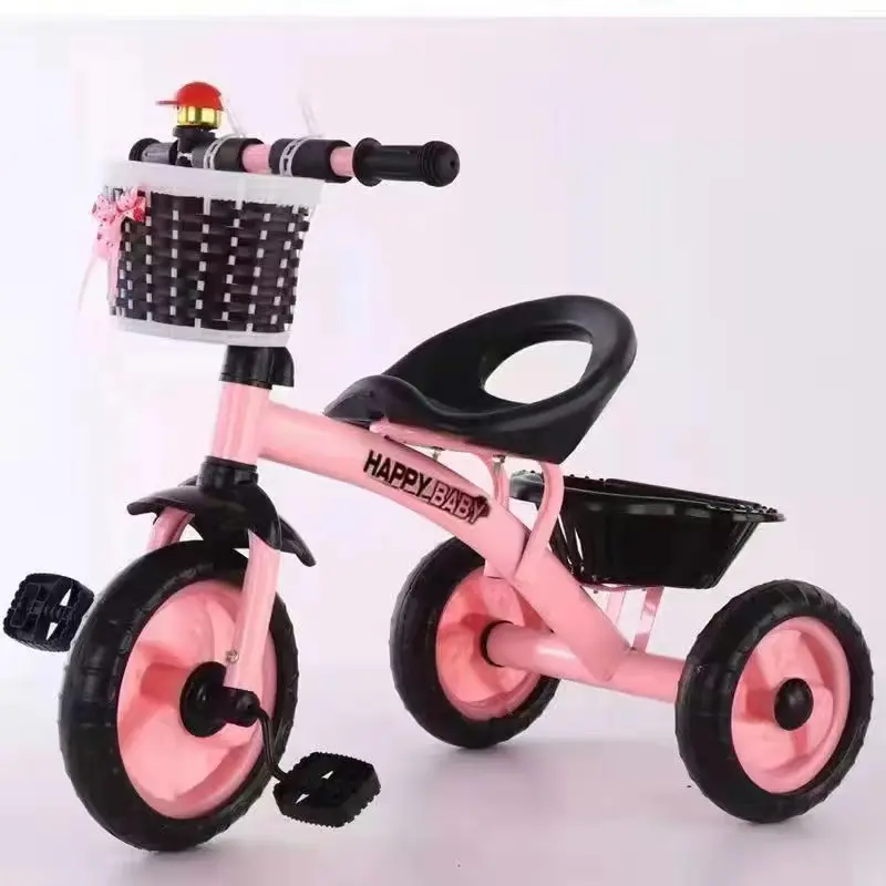 Kinder Dreirad Baby Pedal Dreirad einfache Kinder Dreirad Übung Sport Großhandel Fitness cooles Fahrrad mit Korb