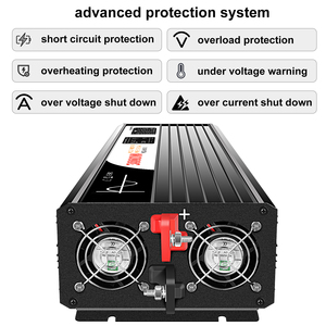 3000 W 3KW 3000ワット、EUソケット付きDC 12V 24V 48V〜ac230Vボルトオフグリッドソーラーインバーター純粋な正弦波パワーインバーター - Product Image 6