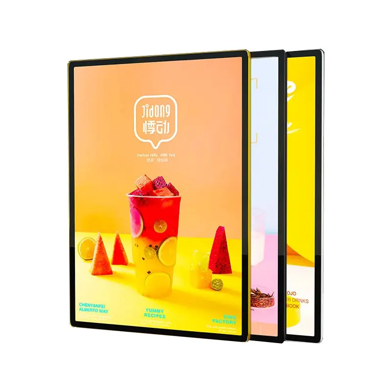 Cajas de luz Led de publicidad interior de tamaño A2, caja de luz de publicidad de dibujo de vidrio, pantalla de visualización de caja de luz de menú