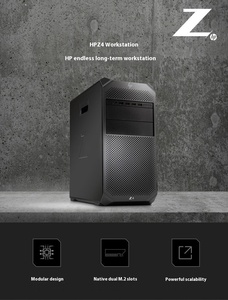 Desktop Workstation Computer High Computing Power Design Bearbeiten von 3D-Video-Rendering-Modellierung W-2104 16G 1T T400-4 HP Z4 G4 - Product Image 2