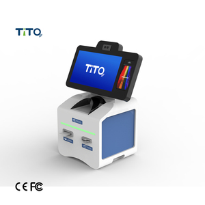 Máquina dispensadora de tarjetas de Hotel, Terminal de autoservicio de escritorio con escáner de código de pasaporte - Product Image 1