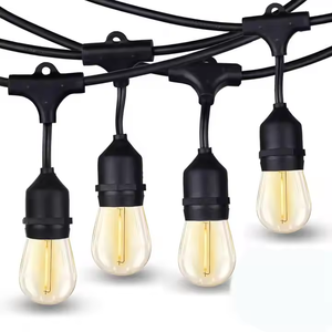 Outdoor Globe Lichterketten 5m S14 Weihnachts lichterketten 10 Stück Edison Bulbs S14 Weihnachts lichterketten