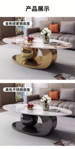 Trung Tâm Di Chuyển Nhỏ Retro Kim Loại Đơn Giản Vòng Bắc Âu Di Động Sang Trọng Hiện Đại Bàn Cà Phê Cho Phòng Khách Giường Bên Bảng Phòng Ngủ - Product Image 6