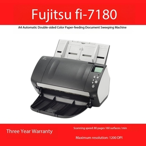 Fi-7180高速高质量原始设备制造商A4纸扫描仪，适用于办公室库存的富士通通用串行总线接口 - Product Image 6