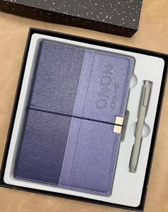 2022 a5 Tagebuch benutzer definierte Leder Journal Notizbuch Geschenkset mit Stift in Box - Product Image 4