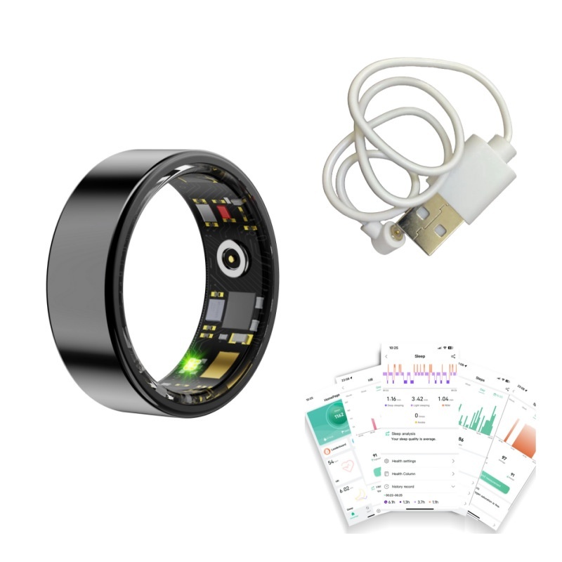 Black + Charging Cable