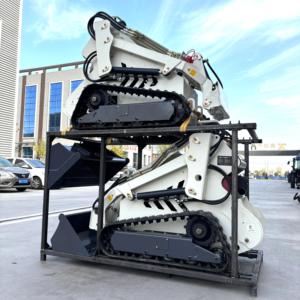 Di alta qualità CE EPA EURO 5 Mini Skid Steer Loader allegato pale ruote prezzo a buon mercato con componenti Core motore motore - Product Image 4