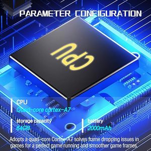 クロスボーダー海外版M17ハンドヘルドゲームコンソールハンドヘルドアーケード4K HD 2000 MAh 4.3インチ大画面 - Product Image 5