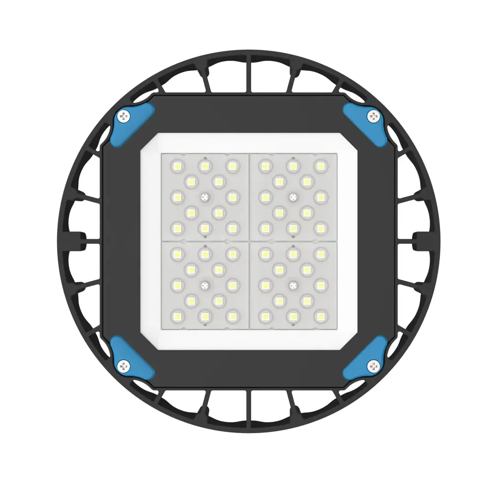 La haute qualité 100w à 400w pour centre commercial, entrepôt, bureau, parking, terrain de badminton, led ufo high bay light