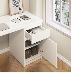 Libreria da scrivania combinazione semplice scrivania da computer desktop camera da letto angolo libreria per la casa uno studente scrivania - Product Image 6