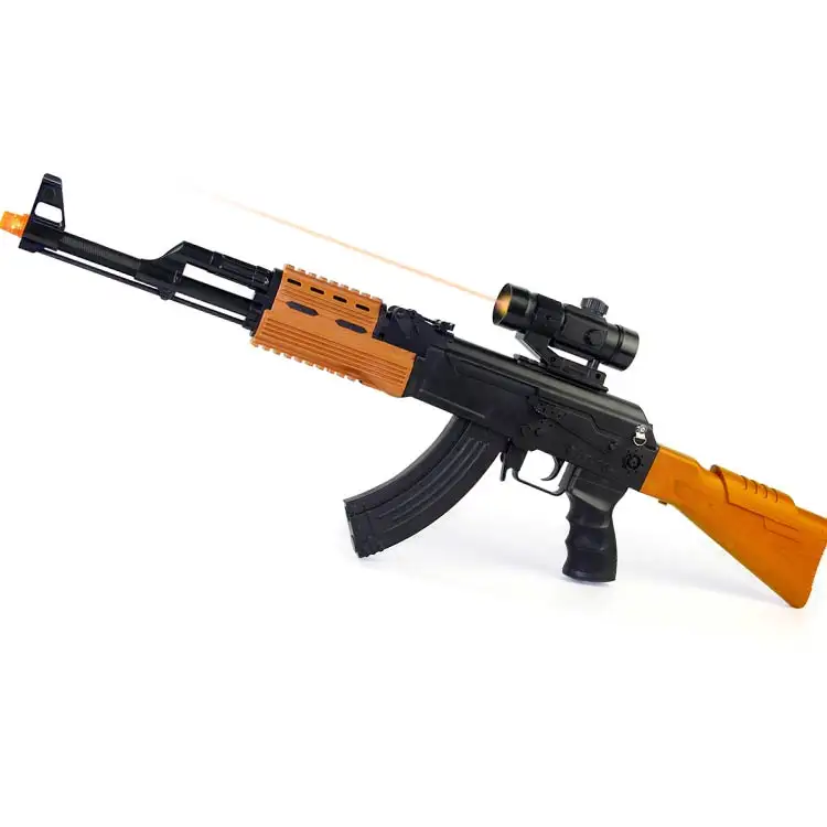 Oyuncaklar makineli tüfek en çok satan AK oyuncak tabanca roman kızılötesi çekim örümcek savaş oyuncak tabanca
