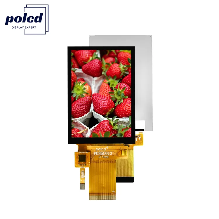 شاشة عرض Polcd بشاشة TFT LCD عرض x ILI9488 MCU SPI