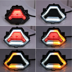 Modifiye motosiklet <span class=keywords><strong>Led</strong></span> arka lambası arka lambası Motor aydınlatma sistemi kuyruk lambası