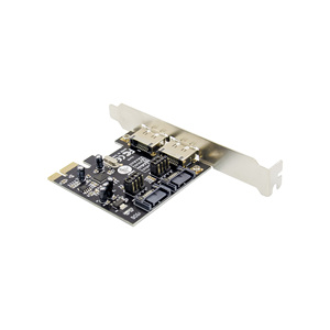ASM 1061 2ポートSATA2ポートeSATA6GPCIExpressコントローラーカードPCI-eからSATAIII3.0へのコンバーターSATA3.0 - Product Image 4