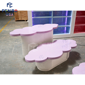 Tùy chỉnh children's cửa hàng quần áo đồ nội thất thiết kế cửa hàng bán lẻ LED lightsfurniture cho trẻ em mặc kệ trưng bày kệ - Product Image 4