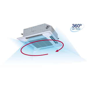 360度气流天花板安装盒式空调冷却与18000 Btu - Product Image 1