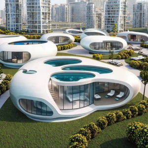 元都A11型紧凑型轻质钢制简约设计胶囊公寓，用于紧急住房和临时避难所 - Product Image 2