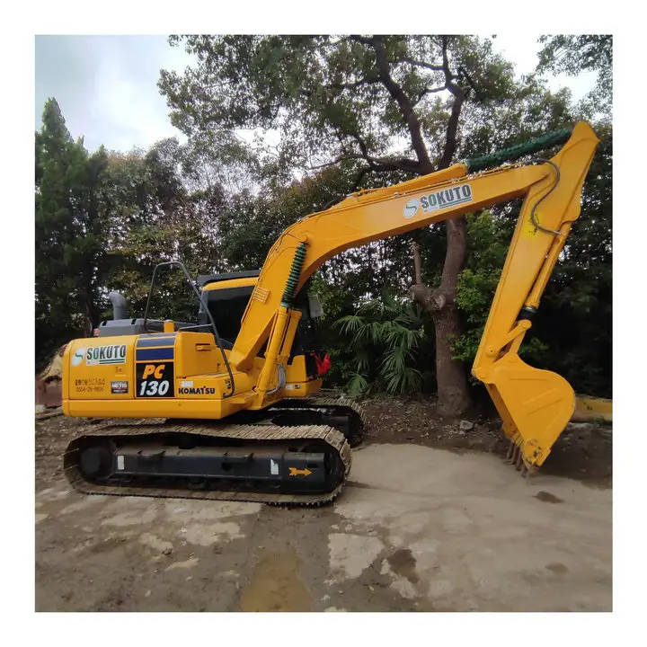 Komatsu PCPC130-8 PC130-7 PC130-10 PC128US PC120 PC110 escavadeira, usado original Japão Komatsu Usado escavadeira terraplanagem clamshell