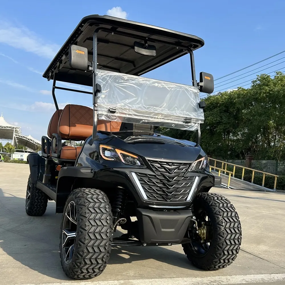 Carro de golf eléctrico de cuatro ruedas Carro de caza Vehículo todoterreno Vehículo de nueva energía Venta directa de fábrica Atv (vehículo todo terreno)